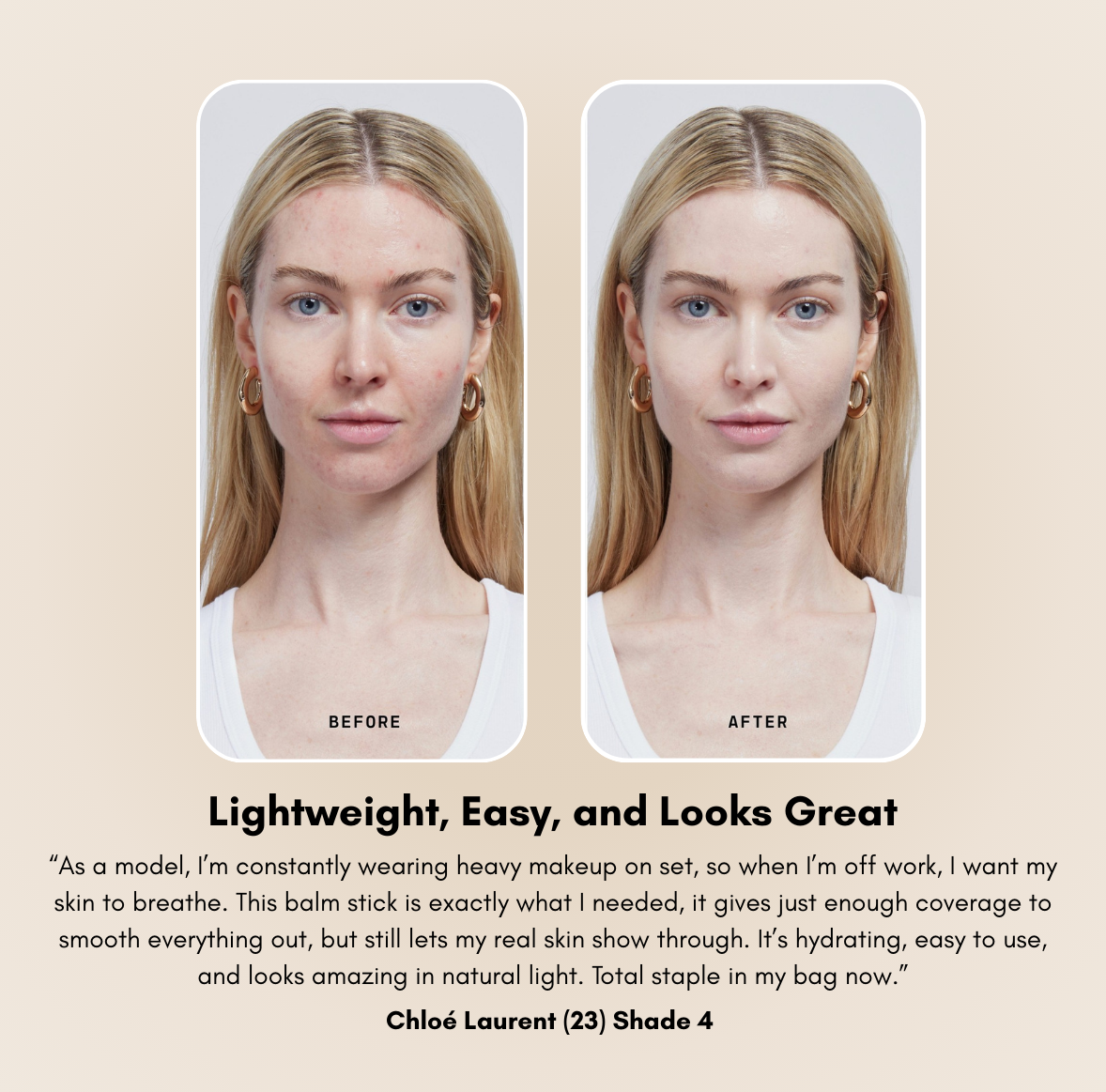 Serah Serum Boosted Skin Tint Balm