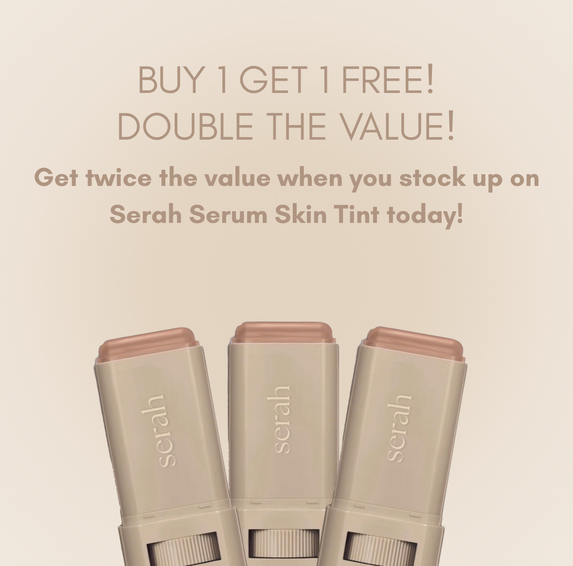 Serah Serum Boosted Skin Tint Balm