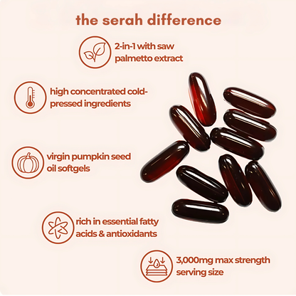 Serah Revival Pumpkin Seed Oil Capsules