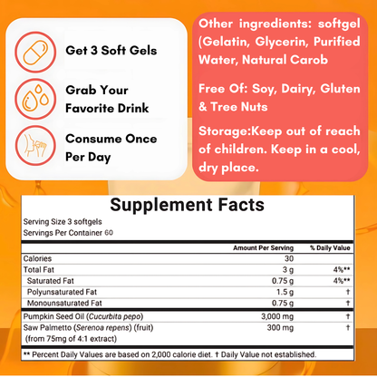 Serah Revival Pumpkin Seed Oil Capsules